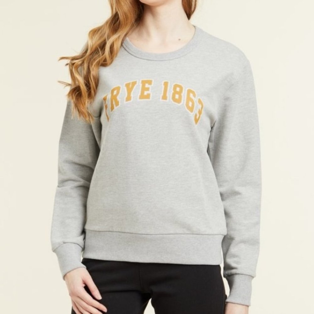 Frye 1863 Crewneck Sweater Gray size XS and NWT